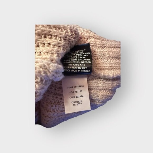 Women’s torrid 1 Oatmeal / Cream Knit Cardigan with Corset Laced Shoulders 14 16 - Picture 10 of 10